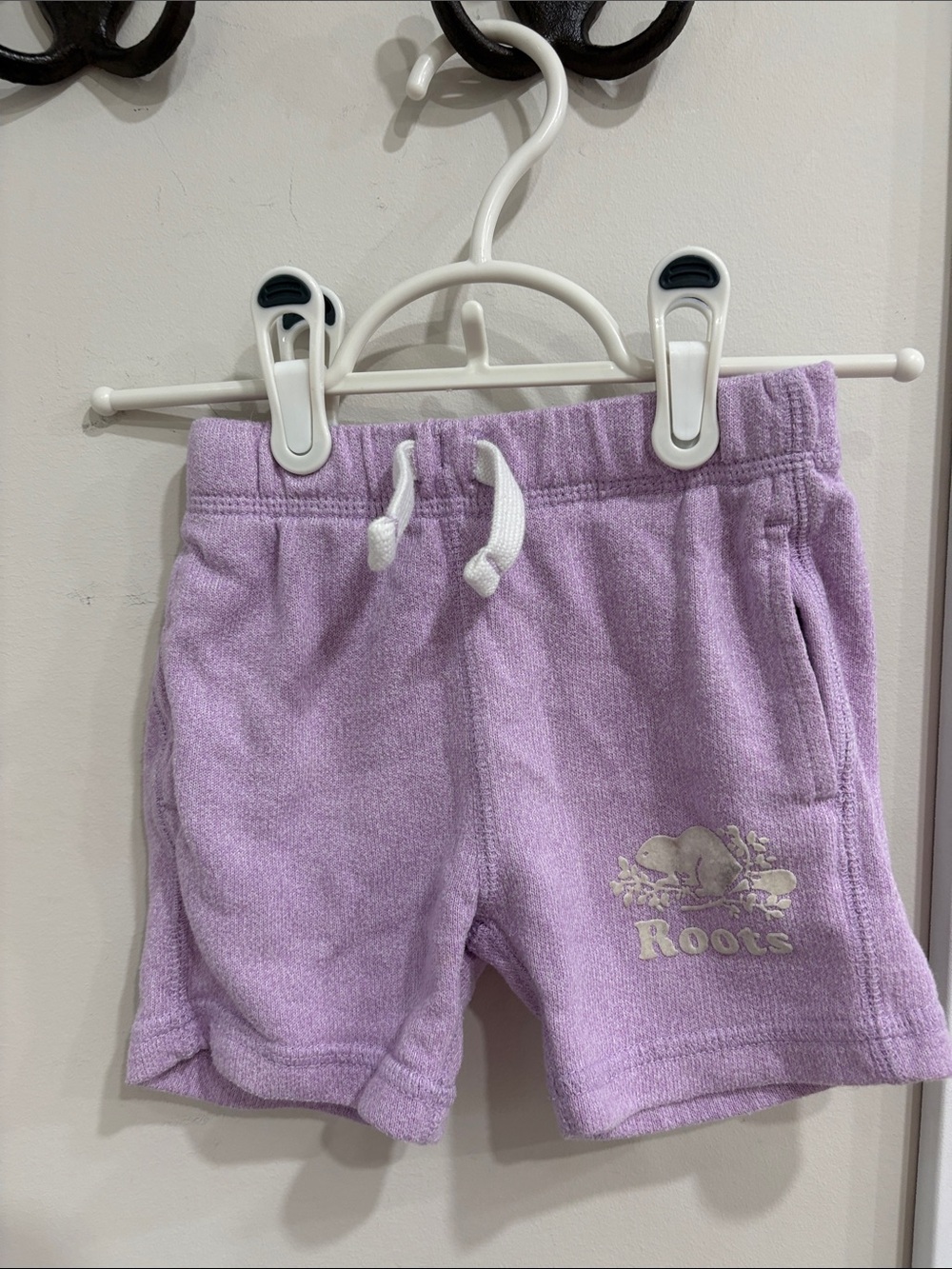 Roots Toddler Sweat Shorts – Lavender – 2T